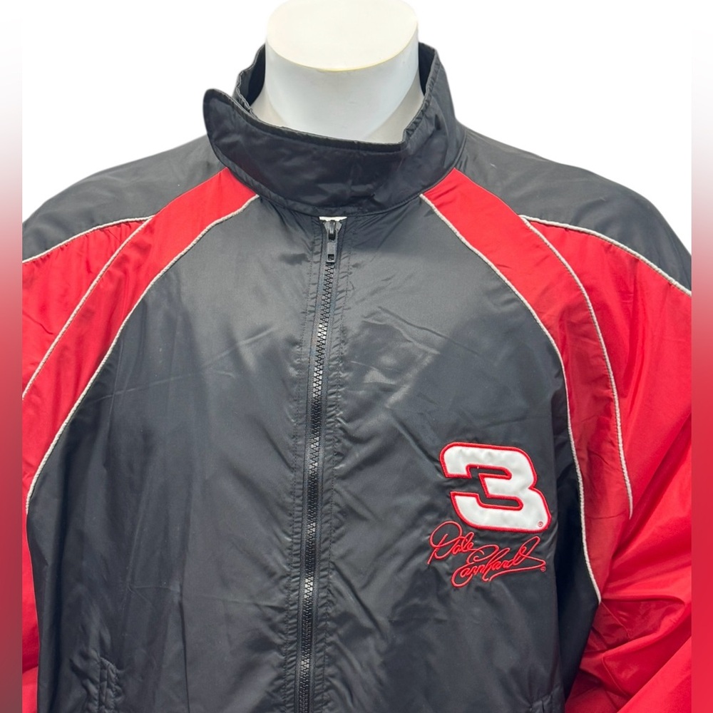 NWOT Vintage 90s Winner’s Circle Dale Earnhardt 3 Embroidered Windbreaker Jacket - Picture 7 of 12